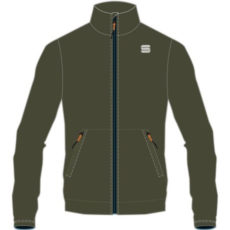 Varm jacka Sportful Engadin Jacket beetle (olive)